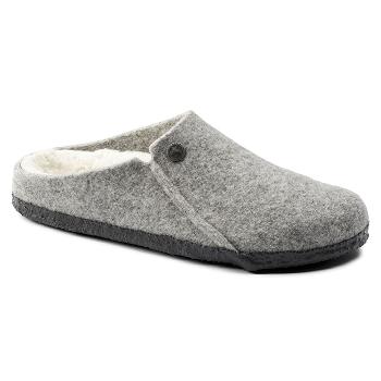 Clogsy Birkenstock Zermatt Wool/Shearling Clog Damske Strieborne | SK 255KOR